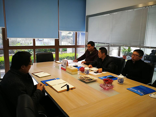 江蘇省特種設備安全監督檢驗研究院無錫分院到我公司考察